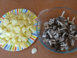 Ingredients patates amb fredolics